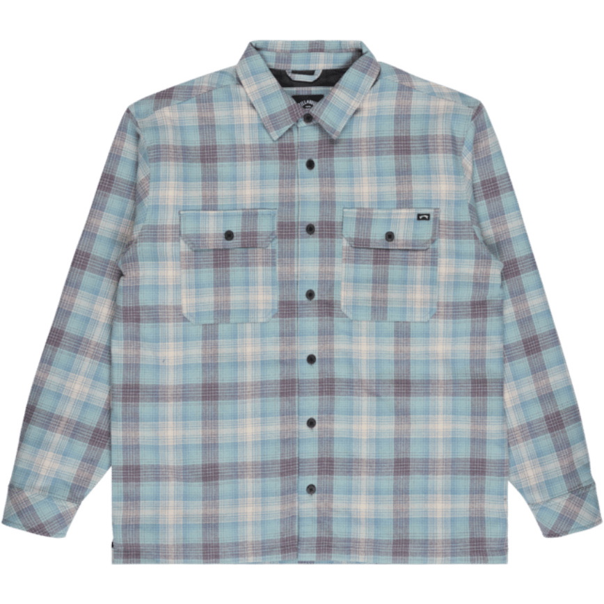 2026 Billabong Mens Offshore Lined Overshirt EBYWT03034 - Blue Surf